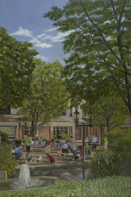 Summer at Kings Contrivance Village Center