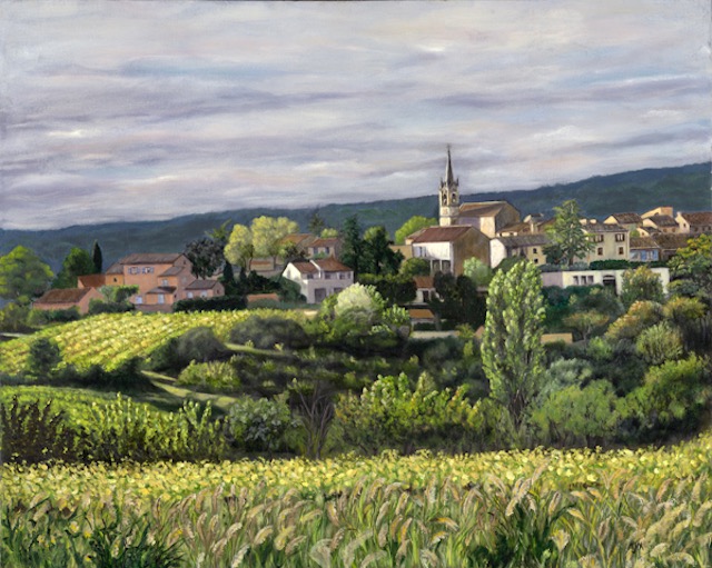 Villars in Evening